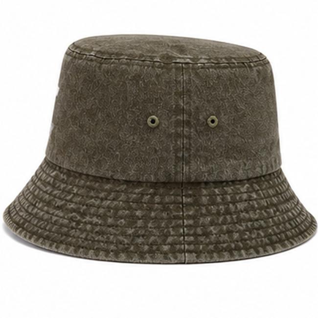Washed Olive Bucket Hat — Vintage-Style Outdoor Sun Hat | Adjustable Fit