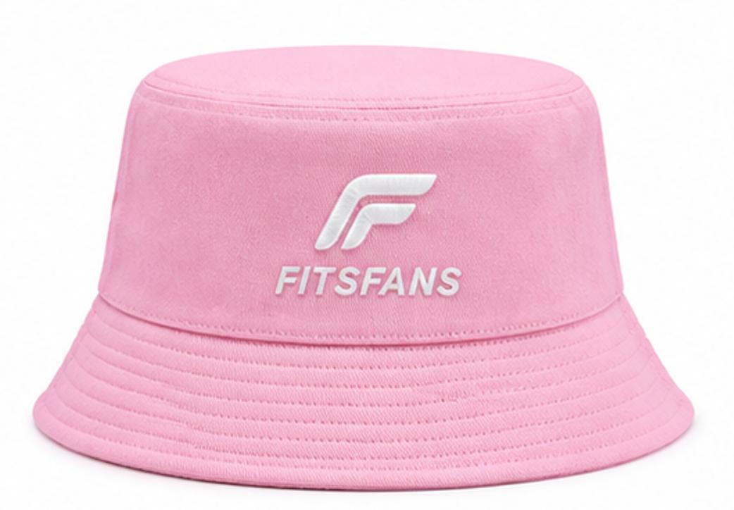 Soft Pink Bucket Hat — Everyday Sun Hat with Embroidered Logo | Adjustable Fit