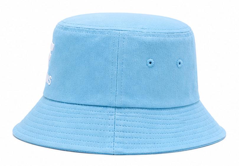 Sky Blue Bucket Hat — Breezy Everyday Sun Hat with Logo | Adjustable Fit