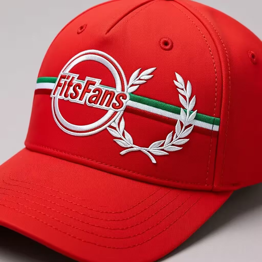Laurel Embroidered Baseball Cap – Vintage Sport Style